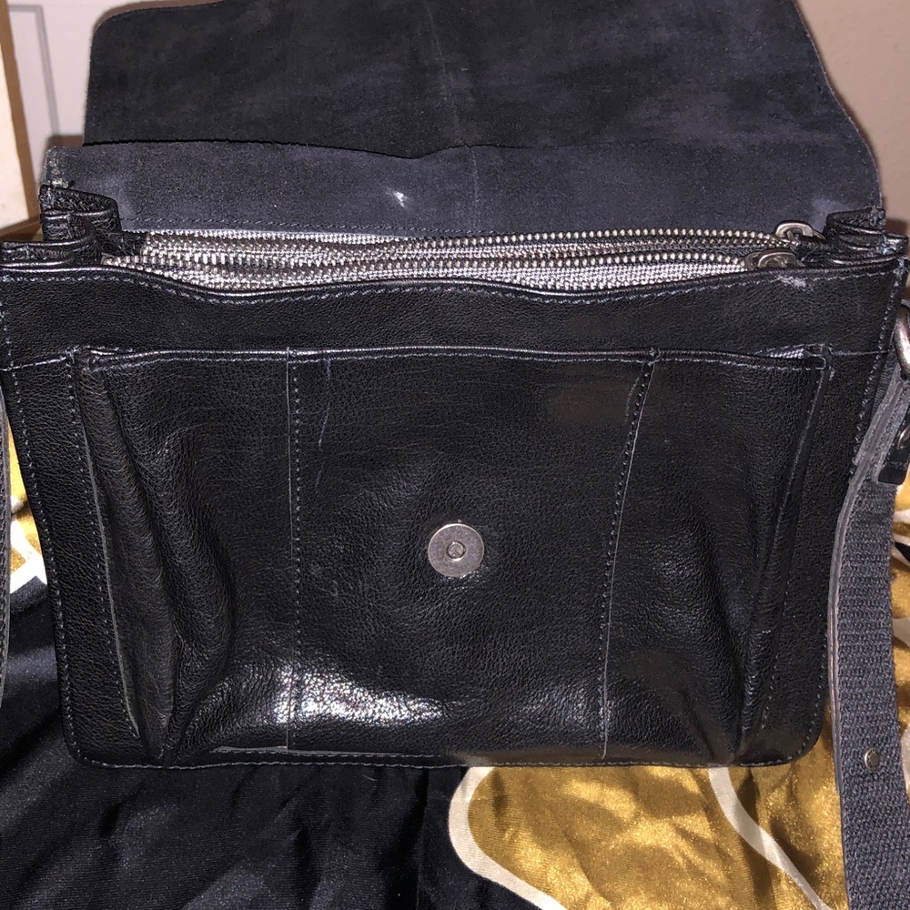 Spikes & Sparrow Leather Crossbody Shoulder Bag - Picture 4 of 13
